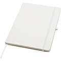Spectrum Plus A5 hard cover notebook, white