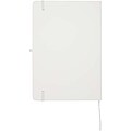 Spectrum Plus A5 hard cover notebook, white