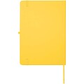 Spectrum Plus A5 hard cover notebook, yellow