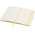 Spectrum Plus A5 hard cover notebook, yellow