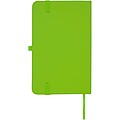 Spectrum Plus A6 hard cover notebook, lime green