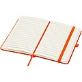 Spectrum Plus A6 hard cover notebook, orange