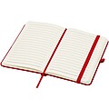 Spectrum Plus A6 hard cover notebook, red