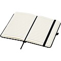 Spectrum Plus A6 hard cover notebook, solid black