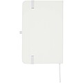 Spectrum Plus A6 hard cover notebook, white