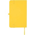 Spectrum Plus A6 hard cover notebook, yellow
