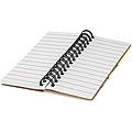 Spiral sticky note book, natural