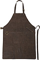 Split leather apron
