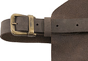 Split leather apron