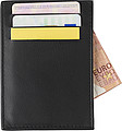 Split leather RFID (anti skimming) credit card wall