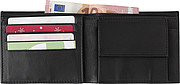 Split leather RFID (anti skimming) purse