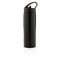Sport bottle with straw,black