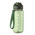 Sports bottle 700ml, transparent green
