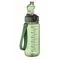 Sports bottle 700ml, transparent green