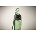 Sports bottle 700ml, transparent green