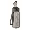 Sports bottle 700ml, transparent grey
