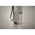 Sports bottle 700ml, transparent grey
