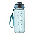 Sports bottle 700ml, transparent light blue