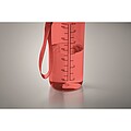 Sports bottle 700ml, transparent red
