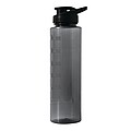 Sports water bottle, black