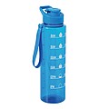 Sports water bottle, blue