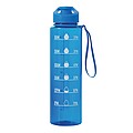 Sports water bottle, blue