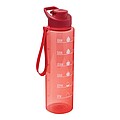 Sports water bottle, red