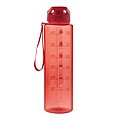 Sports water bottle, red