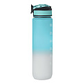 Sports water bottle RPET 1L, baby blue