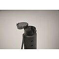 Sports water bottle RPET 1L, black