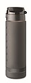 Sports water bottle RPET 1L, black