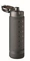 Sports water bottle RPET 1L, black