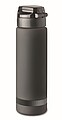 Sports water bottle RPET 1L, black