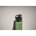 Sports water bottle RPET 1L, dark green