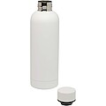 Spring 500 ml RCS certified recycled stainless steel copper vacuum insulated bottle, white