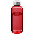 Spring bottle trans.red