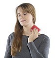 Square shaped plastic hot/cold pack