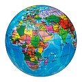 Squeeze ball in globe shape