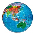 Squeeze ball in globe shape