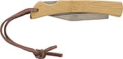 Stainless steel and bamboo foldable knife Beckett