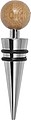 Stainless steel and bamboo wine set