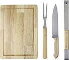 Stainless steel barbecue set Kathleen, black