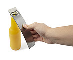 Stainless steel bottle opener
