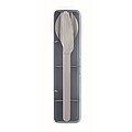 Stainless steel cutlery set, petrol