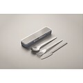 Stainless steel cutlery set, petrol