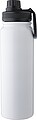 Stainless steel double walled bottle (800 ml), white