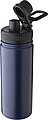 Stainless steel double-walled drinking bottle 500 ml Chad, blue