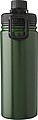 Stainless steel double-walled drinking bottle 500 ml Chad, green