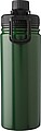 Stainless steel double-walled drinking bottle 500 ml Chad, green