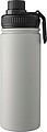 Stainless steel double-walled drinking bottle 500 ml Chad, grey